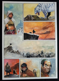 Apriyadi Kusbiantoro - originele pagina in kleur - Saul - deel 1 - de levende mantel - pagina 29 - 2018