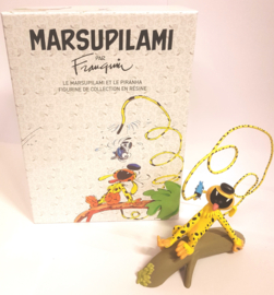 Beeld - Marsupilami met Piranha - Collectoys - 2023 - Nieuw!