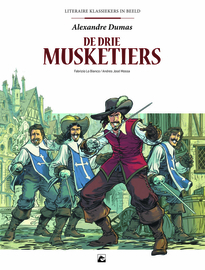 Literaire Klassiekers - deel 4 De drie Musketiers - hardcover - 2023 - Nieuw!