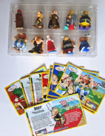 Asterix en Obelix - Kindersurprise Ferrero - Complete set 10x minifigures - Serie B - 2005