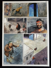 Apriyadi Kusbiantoro - originele pagina in kleur - Saul - deel 1 - de levende mantel - pagina 21 - 2017