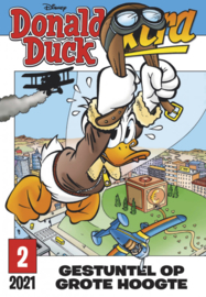 Donald Duck extra  - Gestuntel op grote hoogte   -  deel 2 - sc - 2021