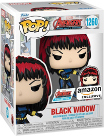 Funko Pop! - Marvel Avengers 60th Anniversary - Comic Black Widow with Pin Exclusive - 1260