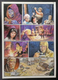 Apriyadi Kusbiantoro - originele pagina in kleur - de verloren verhalen van Lemuria - deel 3 - pagina 6 - 2017