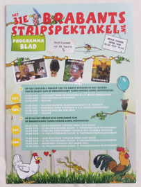 Programmablad  Het 31e Brabants stripspektakel - 2016
