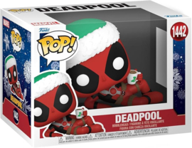 Funko Pop! - Marvel Deadpool with hot chocolate - Bobblehead Kerst Exclusive - 1442
