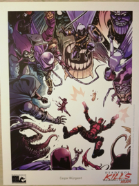 Deadpool kills the Marvel Universe again - Volume 1+2  - Killer Edition set - 2xhc met artprint - Gelimiteerd - 2018