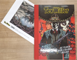 Tex Willer 19. - De vloek van Charro Negro - hc LUXE - Gelimiteerde oplage - 2026 - Nieuw!