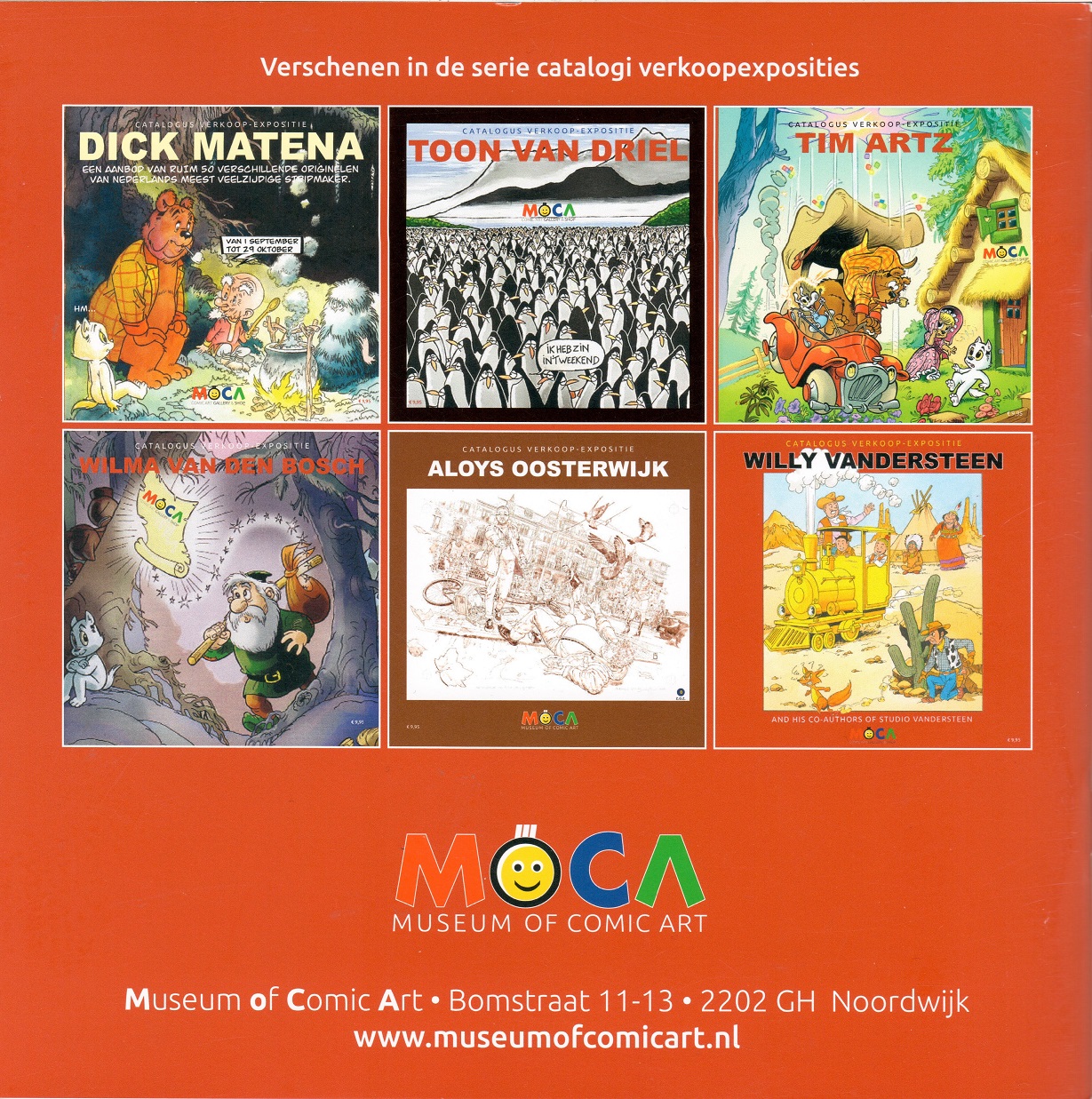 MOCA Prospectus Willy Vandersteen & Studio Vandersteen - MOCA - sc - 2025 - Nieuw!
