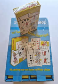 Speelkaarten Suske en Wiske / Bob et Bobette - 20 stuks - in winkeldisplaydoos - 2006