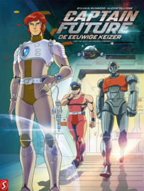 PRE-ORDER - Captain Future 01.  + gratis mini-album (A6-formaat): Angel Wings 01 - hc  - 35 jaar Silvester - 2026 - Nieuw!