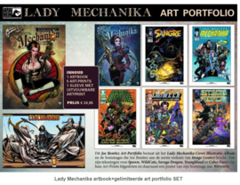 Lady Mechanika Artbook + gelimiteerde art portfolio set - sc - 2023