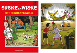 PRE-order - Suske en Wiske 80 jaar (1945-2025) - Artist's Edition - deel 3.  Het Hondenparadijs - SW98 - hardcover LUXE - Gelimiteerde oplage  - 2025 - Nieuw!