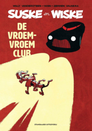 Suske en Wiske  - De Vroem-vroem-club - hommage reeks deel 5 - Grootformaat hardcover superluxe - GESIGNEERD + DEDICACE - 2021