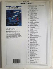 Collectie Charlie - Het testament van Marius Casanova - deel 43 - sc - 1991