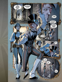 Lady Mechanika - Conventie set - La belle dame sans merci. delen 1+2 - genummerd + gesigneerd - met artprint! -  sc - 2019
