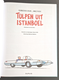 Robbedoes en Kwabbernoot  - Door: Hanco Kolk - Tulpen uit Istanboel - hc - Eerste druk - 2015