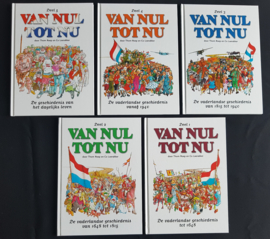 Van nul tot nu, de vaderlandse geschiedenis - delen 1 t/m 5 - hc - 2012 / 2022