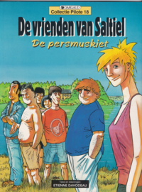 Collectie Pilote 18 - De vrienden van Saltiel - De persmuskiet - deel  18 - sc - 1993