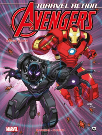 Avengers Marvel Action - Bange tijden -  deel 3   - sc - 2020