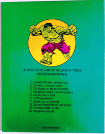 Hulk The  - Knappe kop  -   deel 11 - sc - 1980