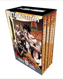 Attack on Titan - Manga Boxset - Season 1 part 2 - volumes 5 tm 8 - sc - 2018