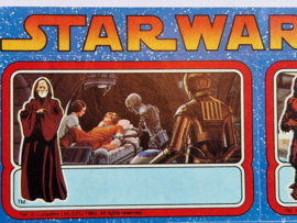 Star Wars - stickervel met 6 afneembare stickers - Lucasfilm Ltd - 1983