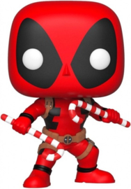 Funko Pop! - Marvel Holiday - Deadpool Christmas with Candy Canes - 400
