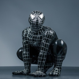 Spider-man statue (Polystone) - The Symbiote Costume / Black Suit Edition - 59 cm. - Marvel