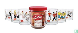 Suske en Wiske  glazen - set a 6 stuks - Lotus Bakeries - serie Speculoos - 2017