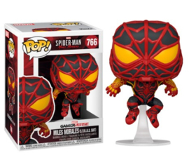 Funko Pop! -   Marvel Spiderman Miles Morales S.T.R.I.K.E. Suit - 766