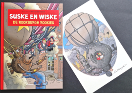 Suske en Wiske - De Rookburgh Rookies - deel 368 - hc - Gelimiteerde oplage - met gesigneerde prent - 2023 - NIEUW!