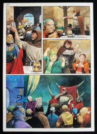 Apriyadi Kusbiantoro - originele pagina in kleur - Saul - deel 1 - de levende mantel - pagina 11 - 2017