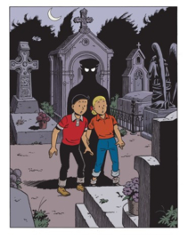 PRE-order - Suske en Wiske - De nacht van het vuur - hommage blauwe reeks  (4) - hc grootformaat SUPERLUXE (met linnen rug) - Gelimiteerd - 2026 - Nieuw!