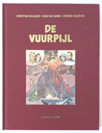 Voor Blake  en Mortimer - De Vuurpijl (deel 2/2) - hardcover luxe  rood linnen cover - Gelimiteerde oplage - 2023