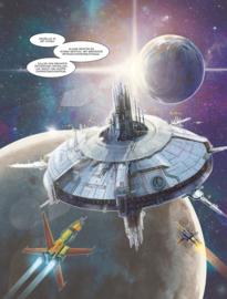 PRE-ORDER - Captain Future 01.  + gratis mini-album (A6-formaat): Angel Wings 01 - hc  - 35 jaar Silvester - 2026 - Nieuw!