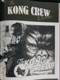 The Kong Crew - Deel 1 - hardcover luxe  met linnen rug (grootformaat) - met dossier + kunstdruk - Gelimiteerde oplage 200 ex.2022