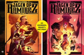 Jagen op Ramirez - Voordeelpakket Delen 1 en 2 samen  - incl. art-print - 2x hc - 2022 