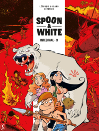 PRE-ORDER - Spoon & White Integraal  03.  + gratis mini-album (A6-formaat): Legende van de Scharlaken Wolken 01 - hc  - 35 jaar Silvester - 2026 - Nieuw!