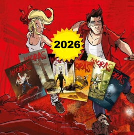 PRE-order - Suske en Wiske - AMORAS SAGA BOX - Delen 1 t/m 6 - hc - 2026 - Nieuw!