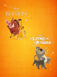 DISNEY CLASSIQUES - Coffret Disney Cinéma - Le Roi Lion et Le Livre de la Jungle: Coffret avec 2 livres grand format - (Franstalig) 2x hc - 2020