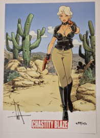 Chastity Blaze  - Luxe - Gesigneerde en genummerde ex-libris en prent - hardcover - 2023 