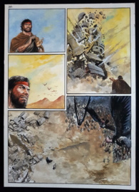Apriyadi Kusbiantoro - originele pagina in kleur - Saul - deel 1 - de levende mantel - pagina 25 - 2017