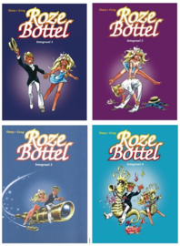 Roze Bottel - Integraal - Complete reeks - delen 1 t/m 4 - hc - 2017 / 2018