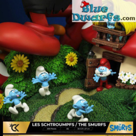 Gargamel jaagt op de smurfen / Gargamel chasse les Schtroumpfs - Cartoon Kingdom - oplage 200 ex. - 2024 - Nieuw!