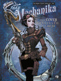 Lady Mechanika Artbook + gelimiteerde art portfolio set - sc - 2023