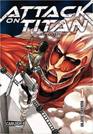 Attack on Titan - Manga Boxset - Season 1 part 1 - volumes 1 t/m 4 - sc - 2018