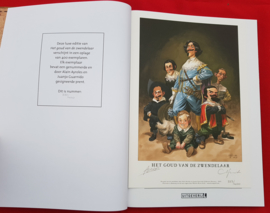 Het goud van de Zwendelaar -  luxe hardcover met linnen rug - grootformaat - met excl. prent 2020