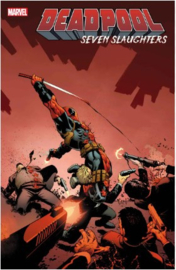 Deadpool  - ( Poster 60cm x 90cm ) Seven Slaughters  - Marvel - 2023