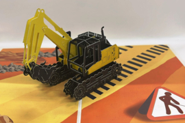 3D pop-up wenskaart - Kiriori - Graafmachine